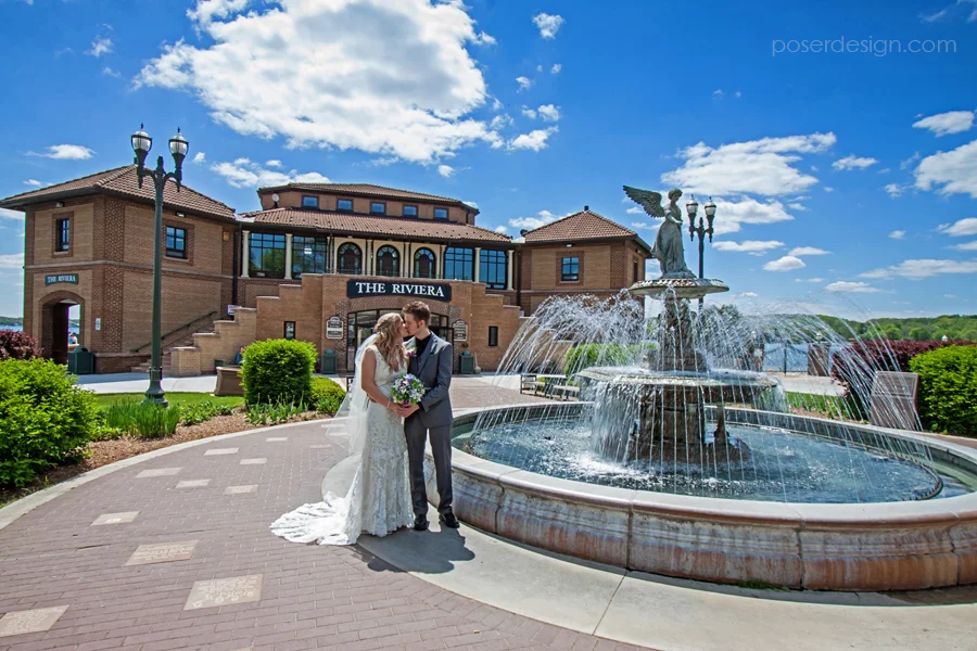 Graphic Designer's DIY Elegant Wedding in Lake Geneva, WI