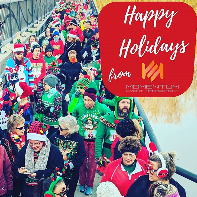 Happy holidays from all of us here at Momentum Events!

#MEM #Meaningful #Engaging #Memorable #UglySweater #happyholidays #5K #Run #Events