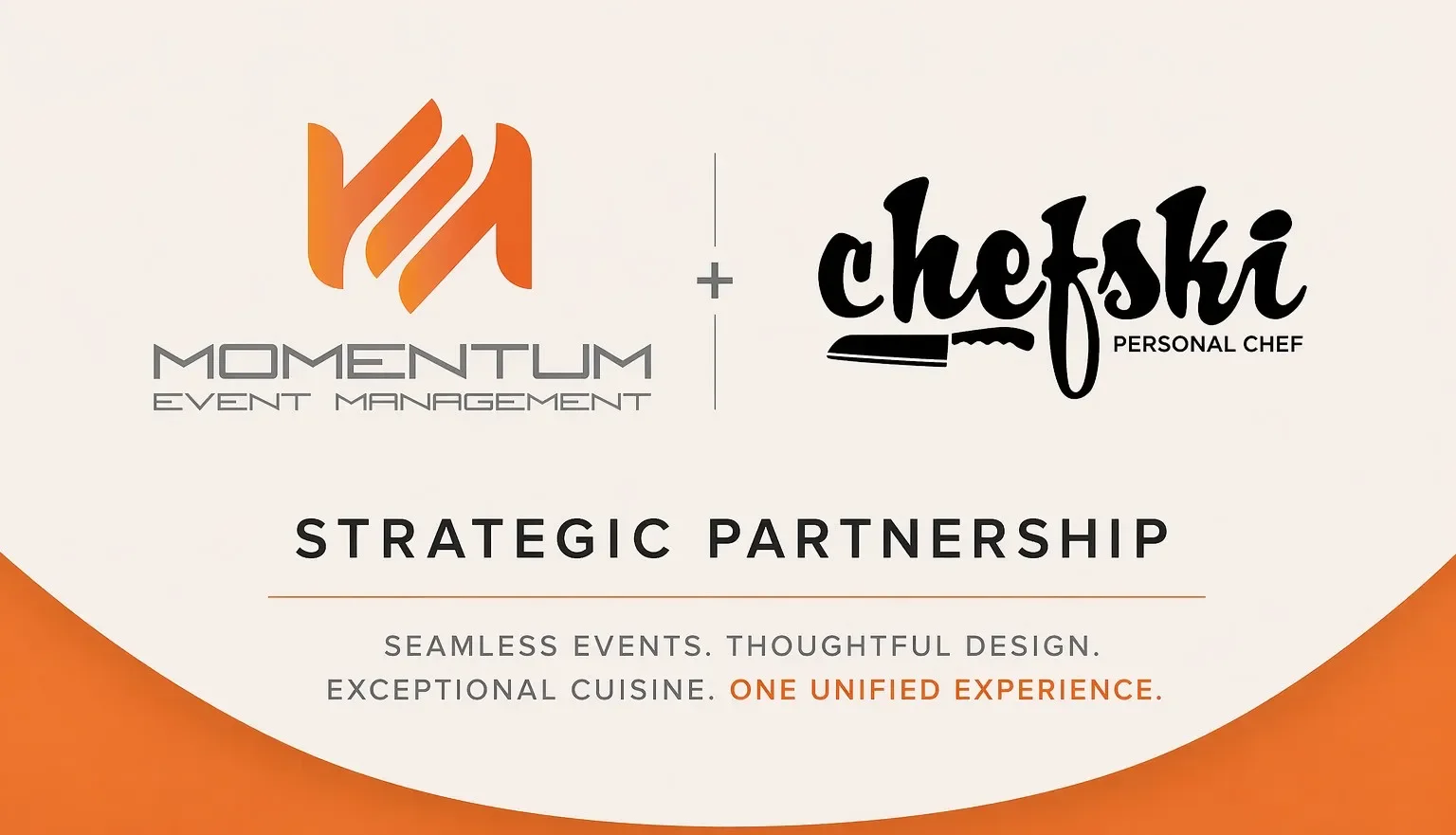 Momentum’s new partnership with premier caterer Chefksi