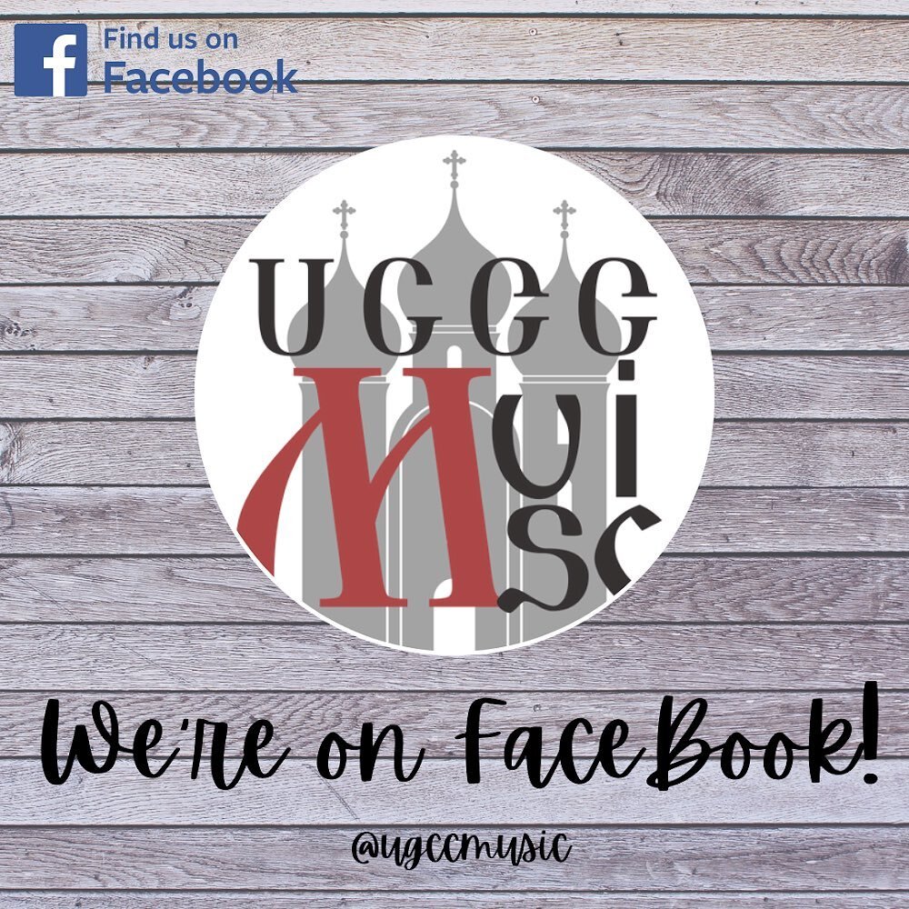 We&rsquo;re on Facebook! 

Follow for SingCon updates and memories...

 @ugccmusic 

#SingCon #SingCon2020