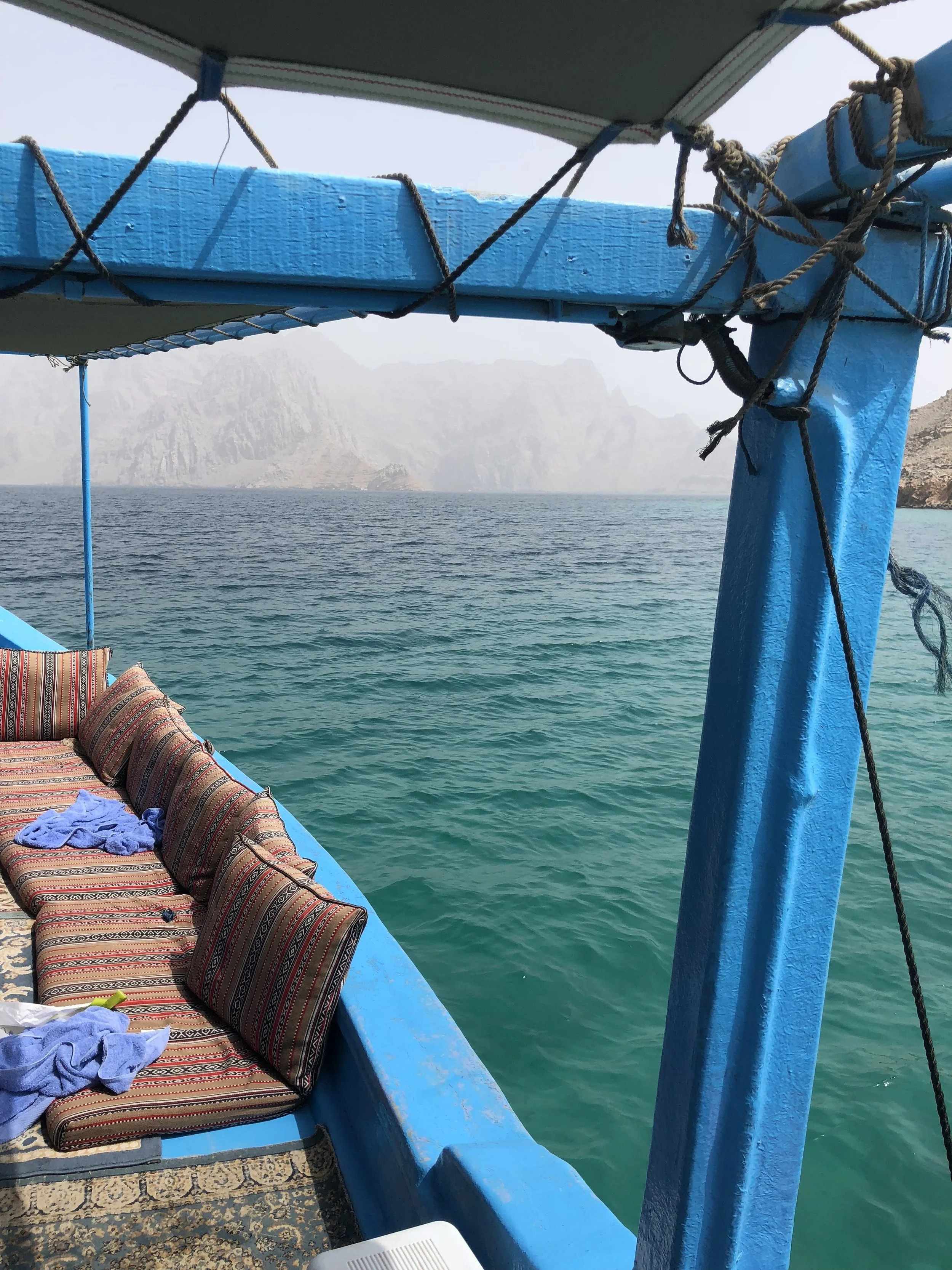 Snorkeling in Oman (AKA Defeating Death in a Boat’s Bathroom)