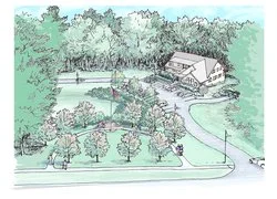 Ocean House Commons Two Lights Dental Cape Elizabeth, ME New four-acre four-lot commercial subdivision for combined retail and housing. New 7,000 sq ft dental office building with two apartments above. Image courtesy of Mitchell & Associates.