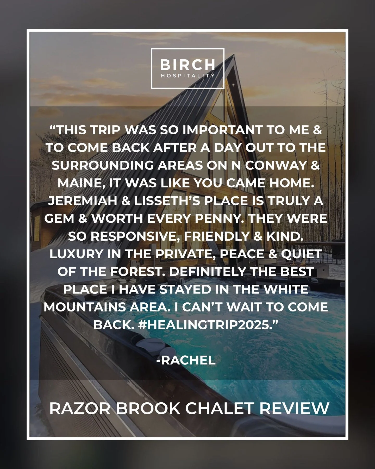 ✨ Razor Brook Chalet ✨

This stunning luxury A-frame retreat in Bartlett, NH, offers the perfect blend of comfort, style, and adventure &mdash; nestled by serene Razor Brook and just 4 miles from Attitash Ski Mountain. Ideal for families, couples, an