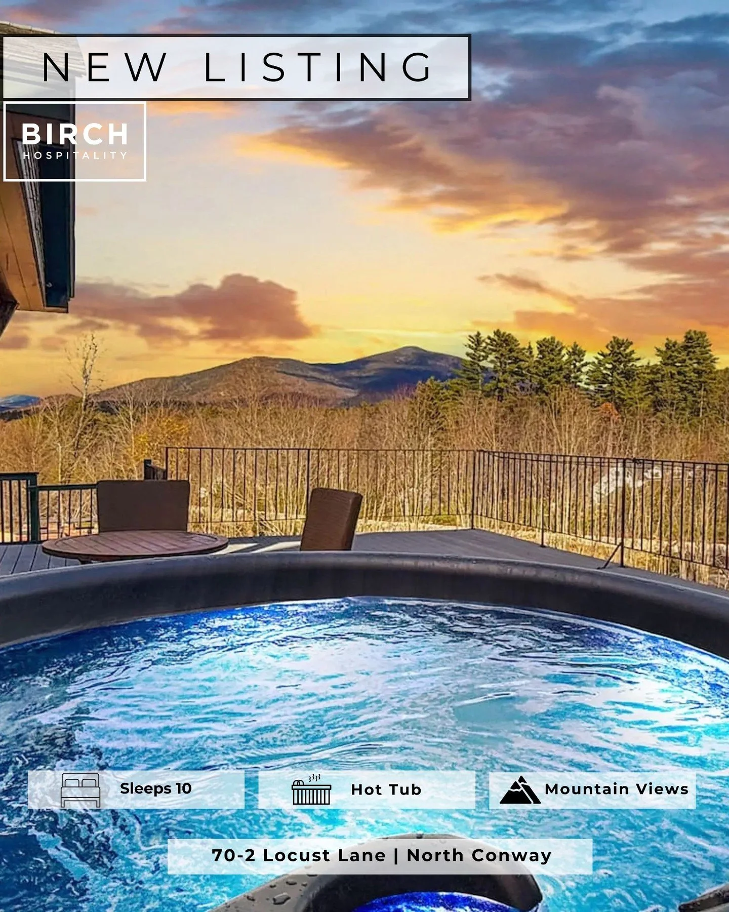 ✨ NEW LISTING! ✨

Welcome to 70-2 Locust Lane, a stunning five-bedroom retreat in the heart of North Conway &mdash; where sweeping White Mountain views, luxurious finishes, and an unbeatable location come together for the ultimate year-round escape. 