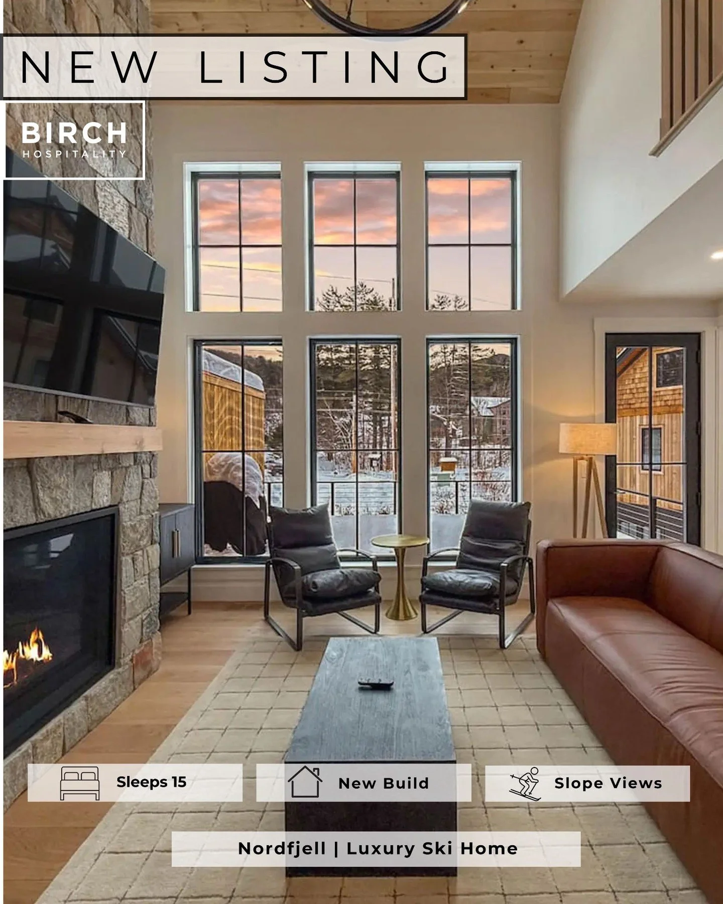 ✨ NEW LISTING!! ✨

Welcome to Nordfjell, a brand-new ultra-luxury mountain residence located directly at the base of Cranmore Mountain in North Conway. This exceptional slope-side retreat redefines elevated mountain living &mdash; combining modern al