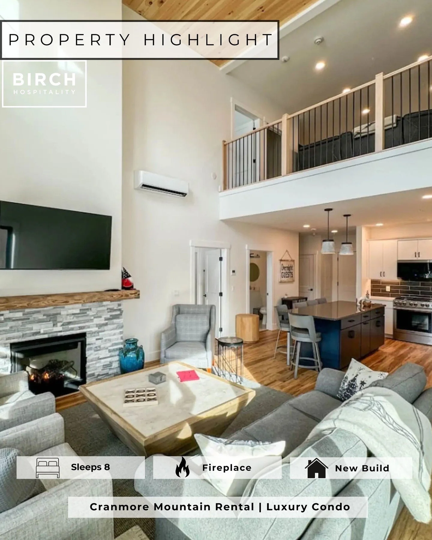 ✨ PROPERTY HIGHLIGHT ✨

Welcome to this brand-new two-story luxury condo at the base of Cranmore Mountain. Spanning 1,800 square feet, this elegant mountain retreat blends comfort and sophistication with unbeatable slope-side convenience. Designed fo