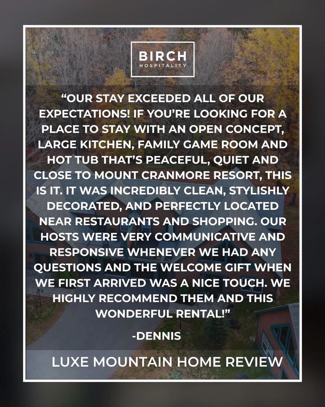✨ Luxe Mountain Home Guest Review ✨

Welcome to your ultimate North Conway getaway &mdash; a stunning contemporary retreat just steps from Cranmore Mountain and a short &frac12; mile to the Village. Built in 2020, this 2,500 sq. ft. home blends moder