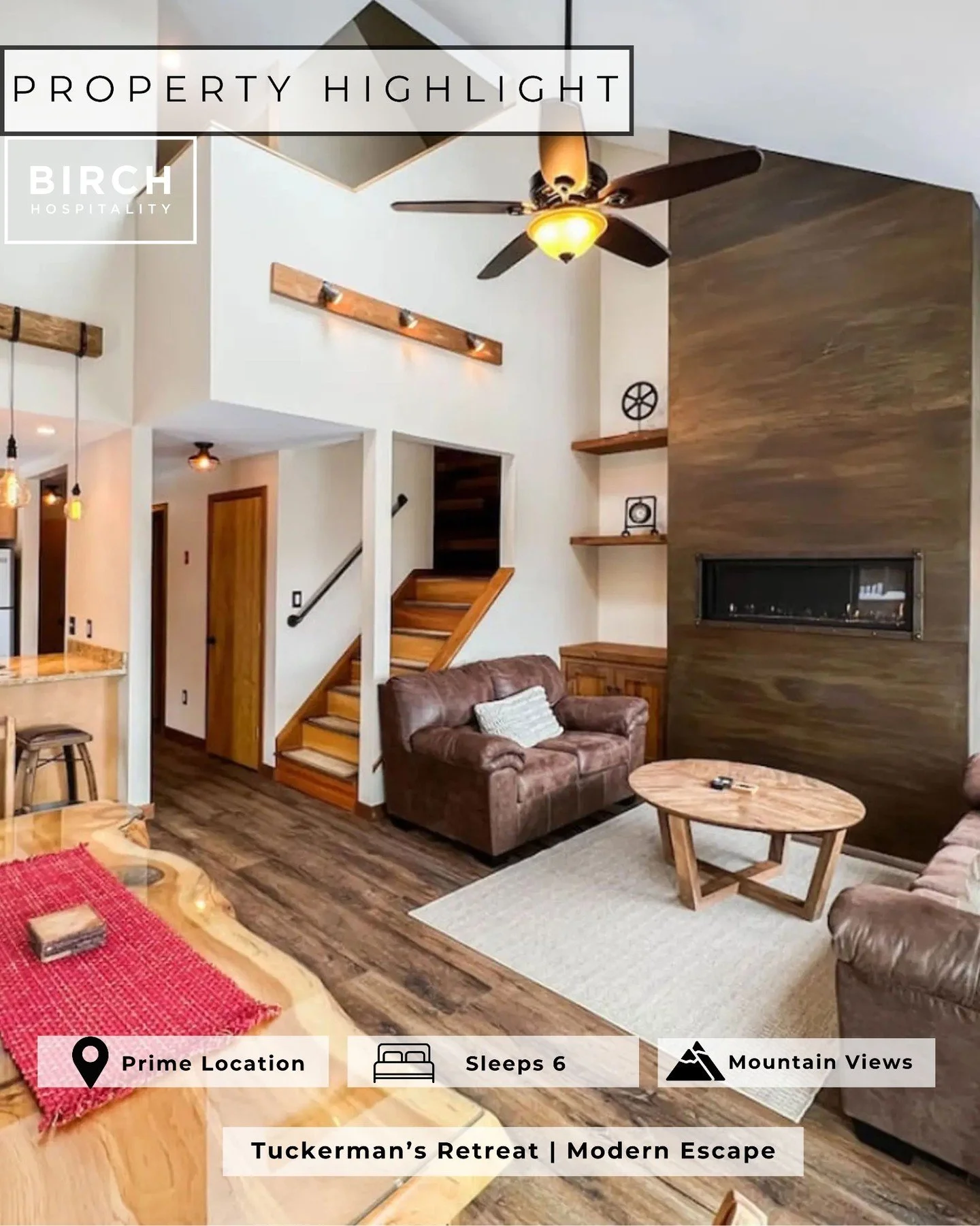 ✨ PROPERTY HIGHLIGHT ✨

Welcome to The Tuckerman&rsquo;s Retreat &mdash; a beautifully updated townhouse with stunning views of Mt. Washington, perfectly located in the heart of the Valley. Whether you're here for adventure or relaxation, this 3-bedr