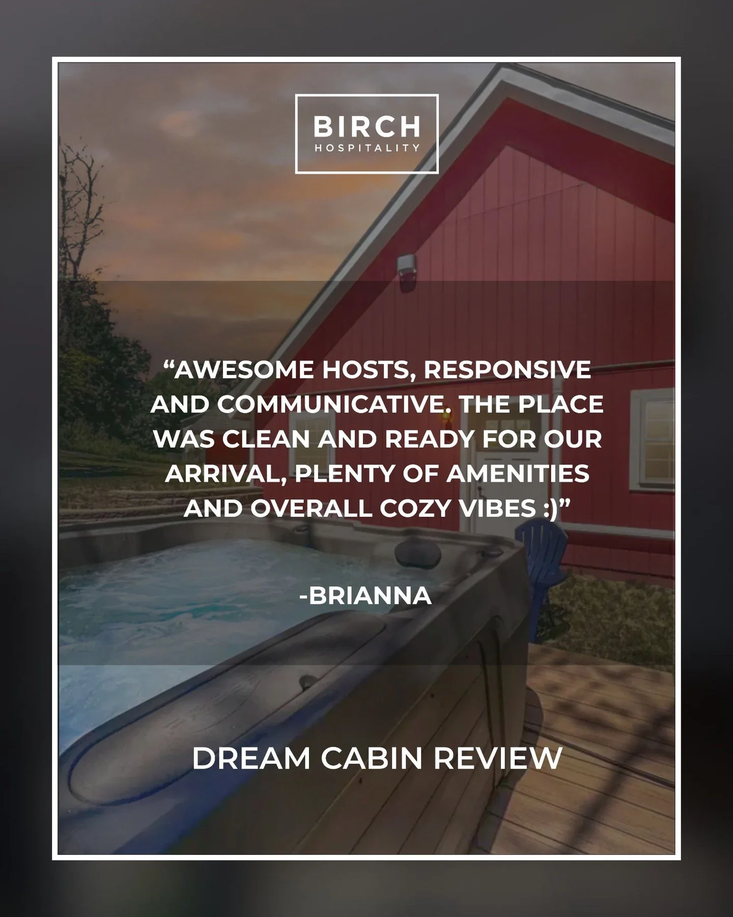 ✨ Dream Cabin Guest Review ✨

Welcome to Dream Cabin &mdash; a brand-new 2021 retreat designed for the ultimate four-season getaway. Set on 4 private acres, this thoughtfully curated cabin combines luxury, comfort, and adventure, all while being clos