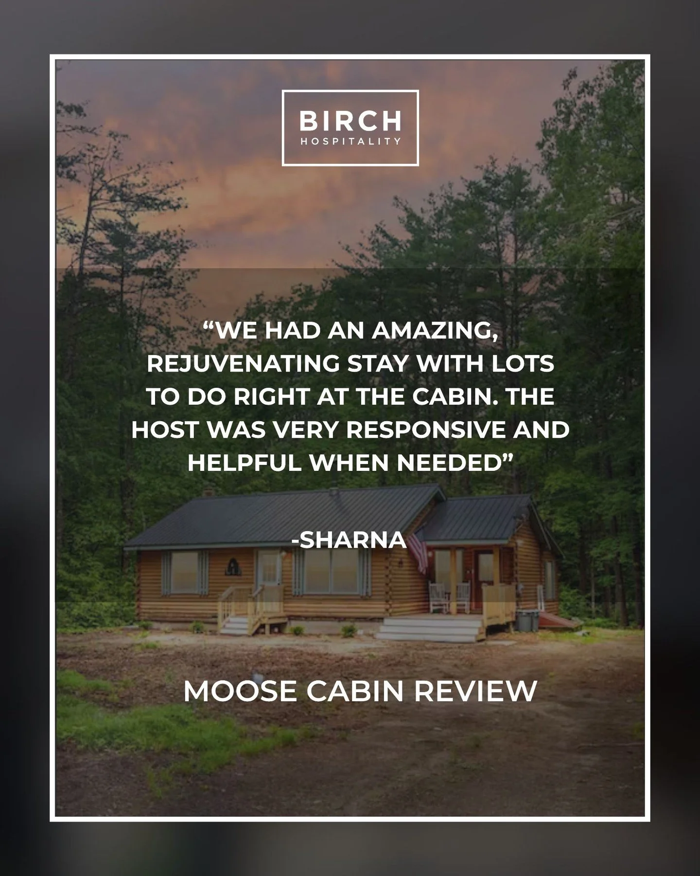 ✨ Moose Cabin Guest Review ✨

Tucked away on 2.5 wooded acres in Denmark, Maine, Moose Cabin is a cozy, four-season log retreat offering the perfect mix of rustic charm and modern comfort. 🌲🔥

Key Features:
🛏️ 3 bedrooms + plush linens &mdash; des