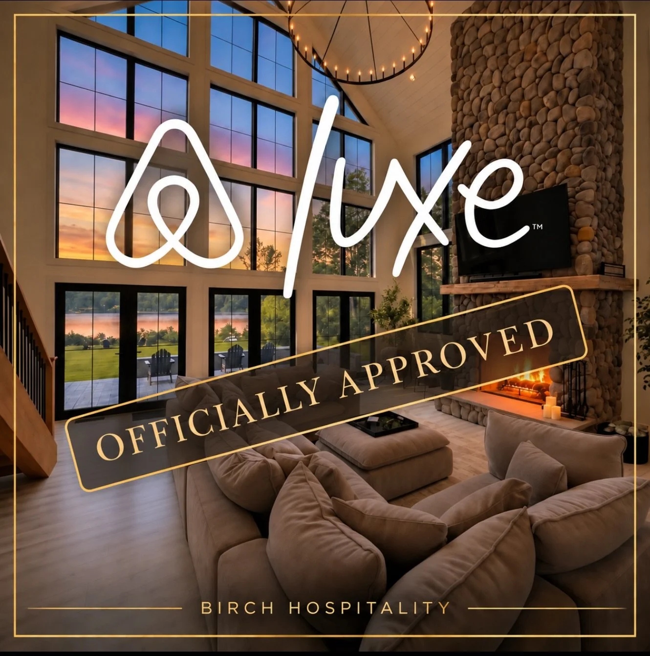 We&rsquo;re incredibly excited to share that one of our homes, Beaver Lodge in Bridgton, Maine, has officially been approved for Airbnb Luxe &mdash; Airbnb&rsquo;s collection of extraordinary homes vetted for quality.

That alone is a major honor, bu