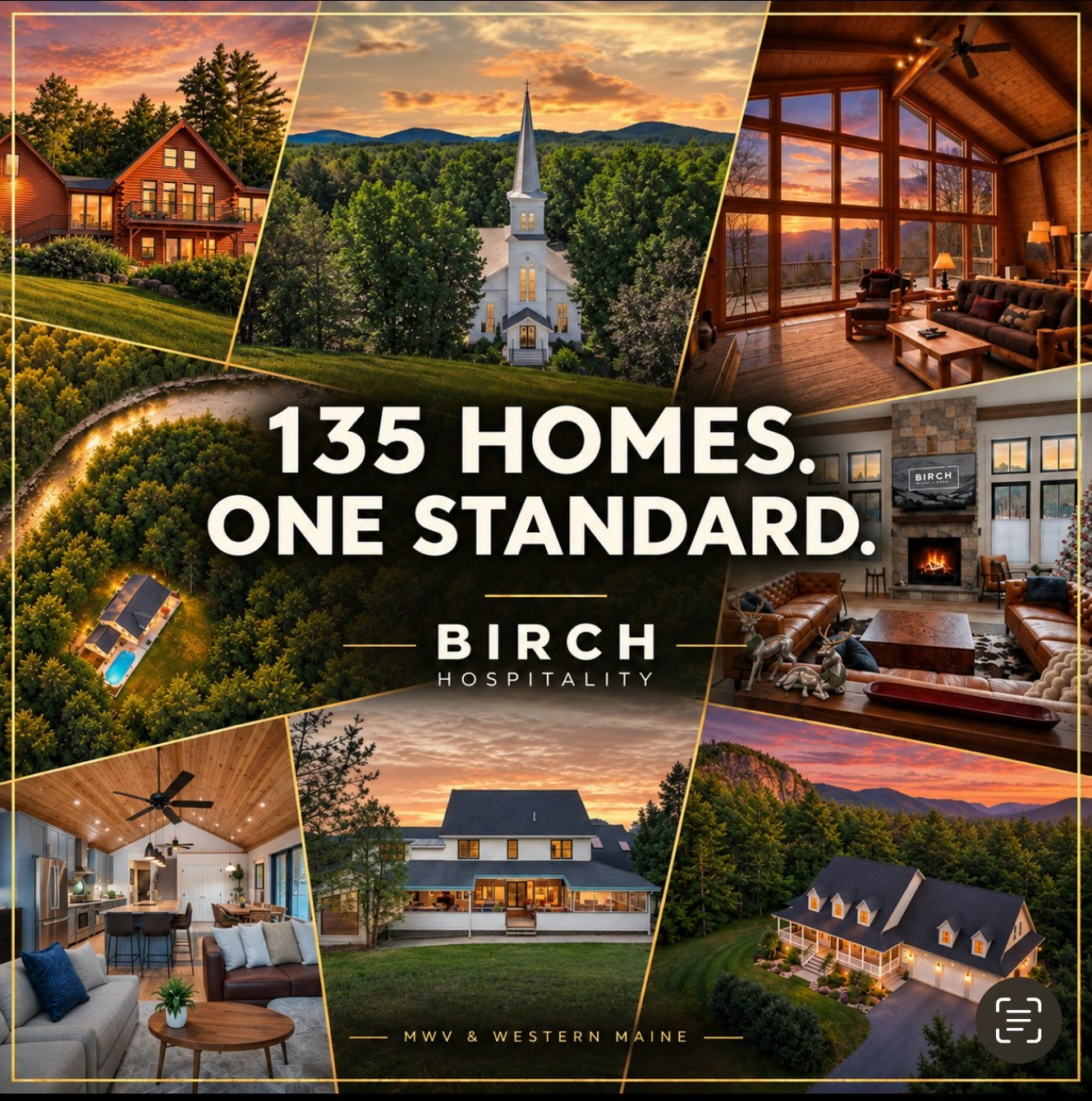 135 homes. One standard.

From the mountains of MWV to the lakes of Western Maine, every home we manage is treated with the same level of care, attention and intention.

Different homes. Different owners. Different guests. One commitment to quality.
