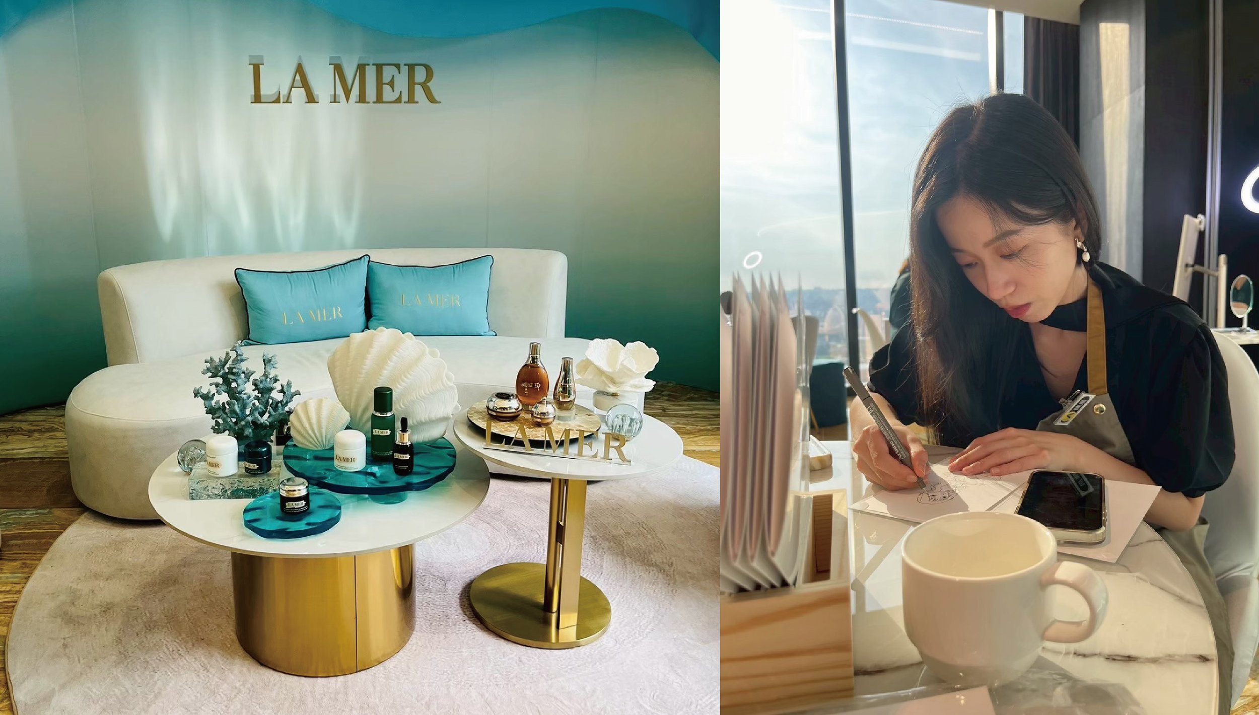 LA MER - 海洋拉娜貴賓活動似顏繪