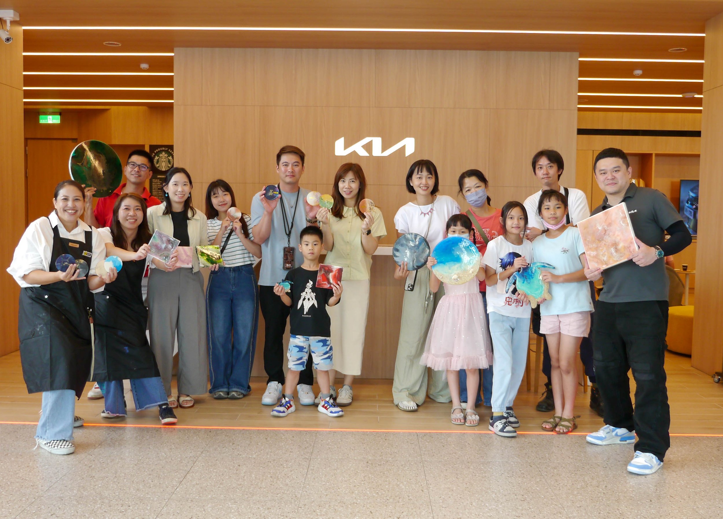 Kia北台中/南投 - 燦燦如星 月光杯墊