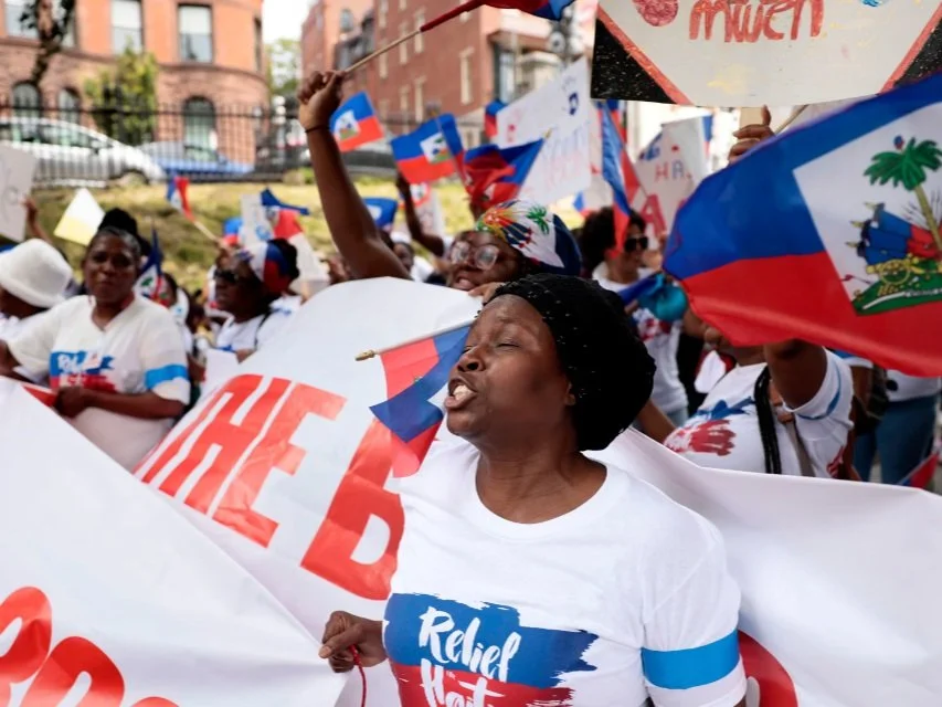 Boston’s Haitian Solidarity Rally Calls Out Racist Rhetoric