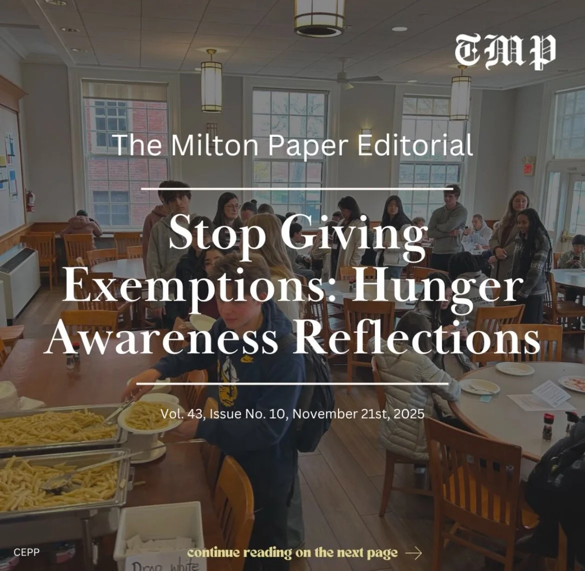 Hunger Awareness Exemptions Stymy Empathy