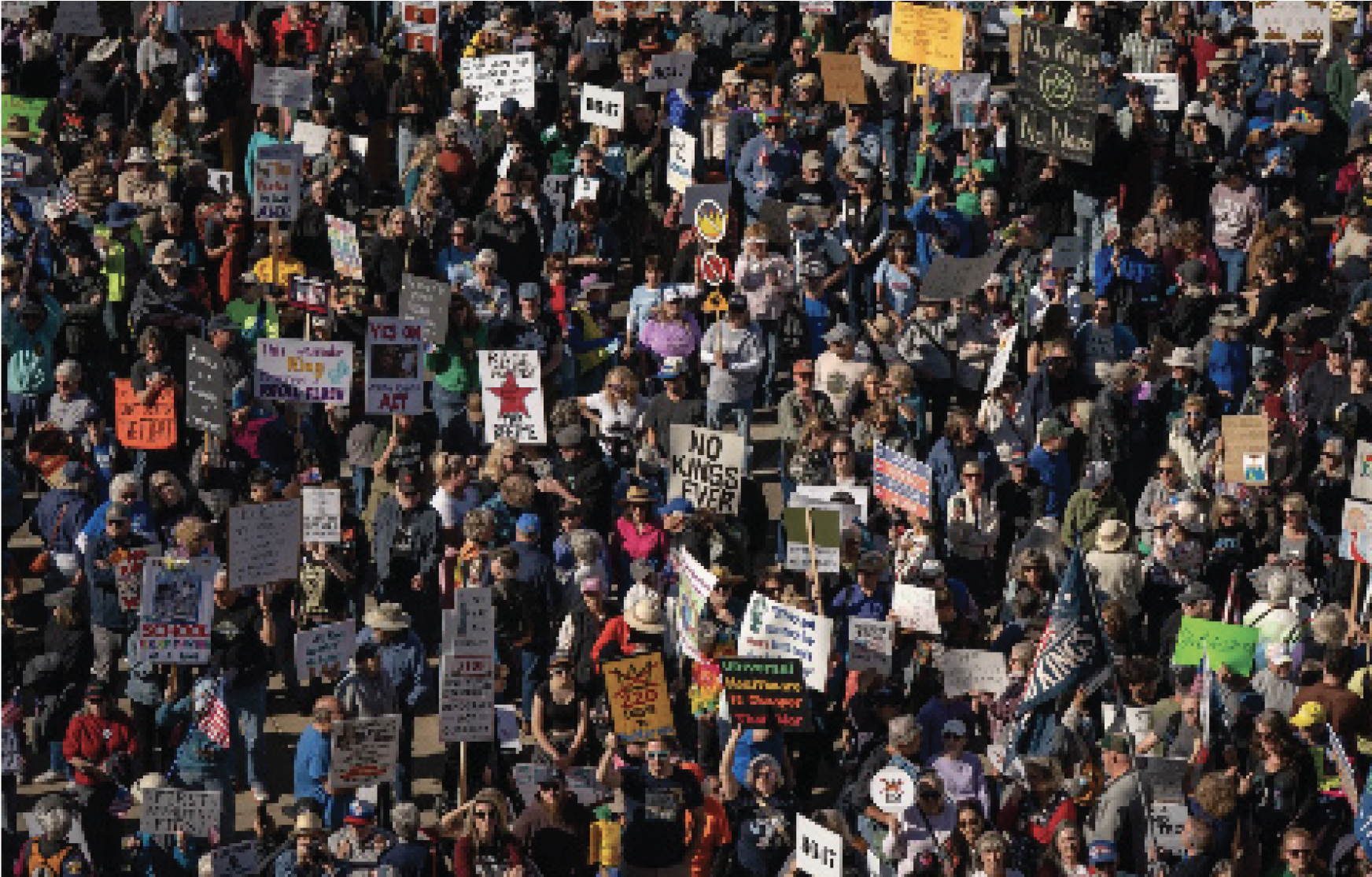 Millions Take to the Street for Anti-Trump “No Kings” Rallies