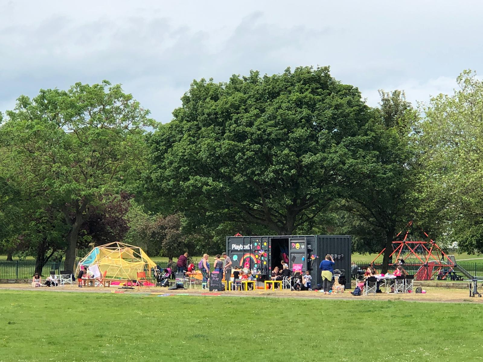 Playbox01 in Shiregreen, Sheffield. May 2019