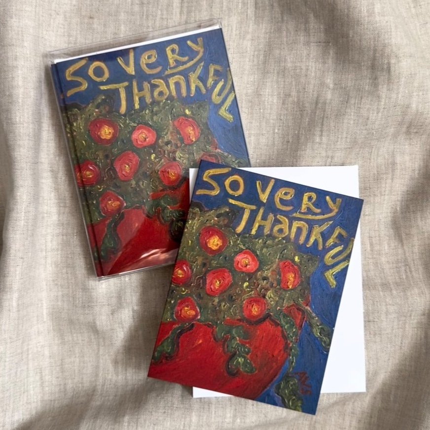 So Very Thankful Boxed Card Set (8 Cards + Envelopes)
