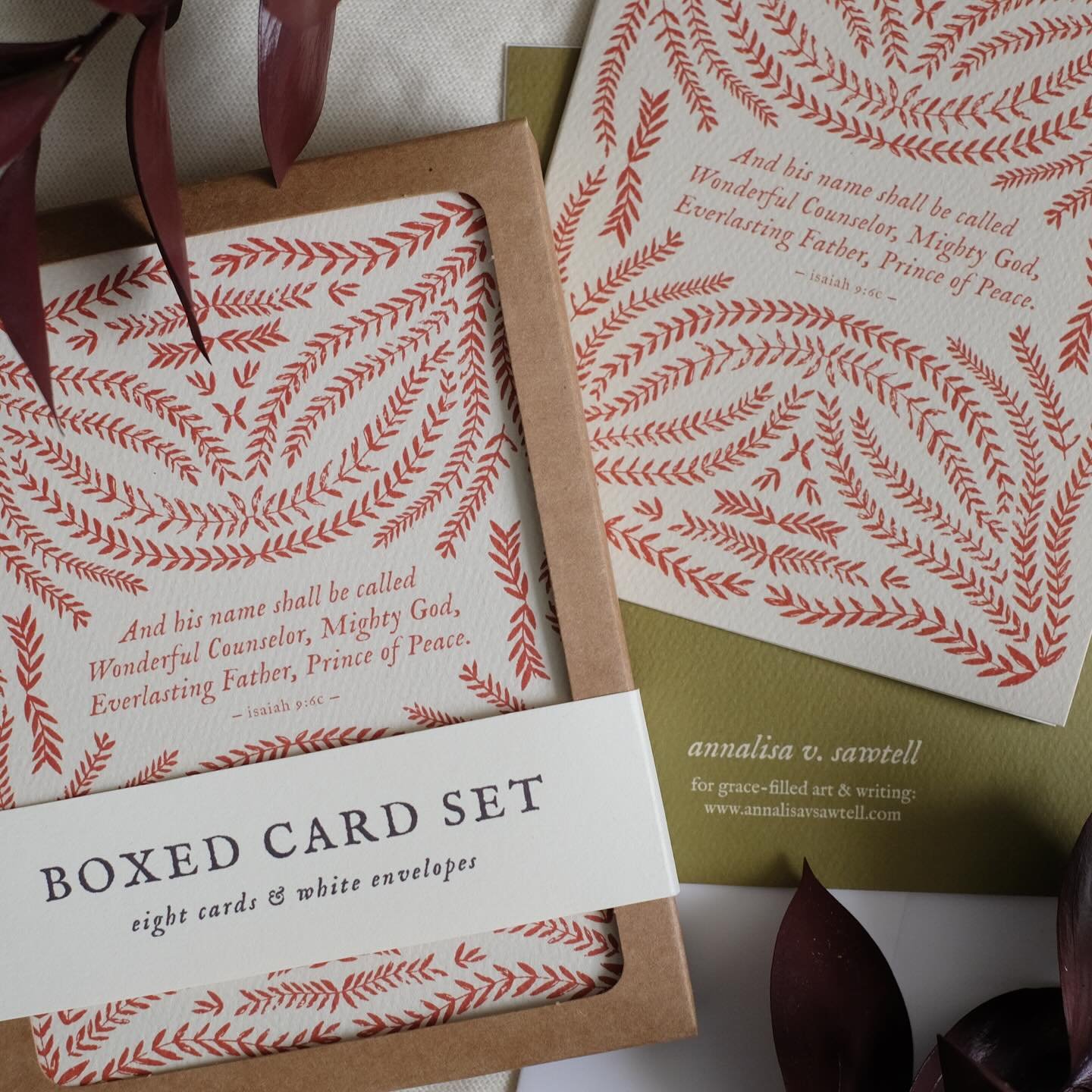 Christmas cards are up! 🎄

To grab a boxed set, simply head to the shop and tap the card you want, then select &ldquo;individual&rdquo; or &ldquo;boxed set of 8&rdquo;. Link below:

annalisavsawtell.com/art-shop