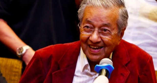 Prime Minister Mahathir Mohamed. Source: Reuters