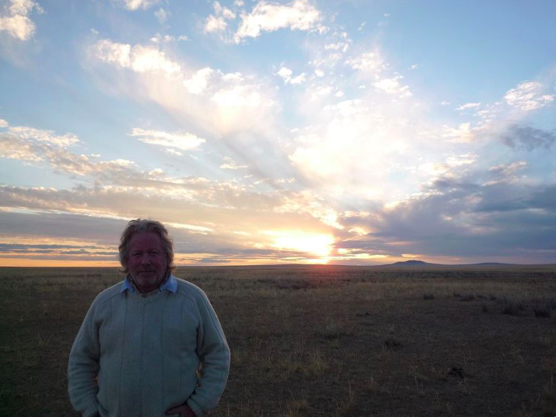 Chris in the Gobi Desert