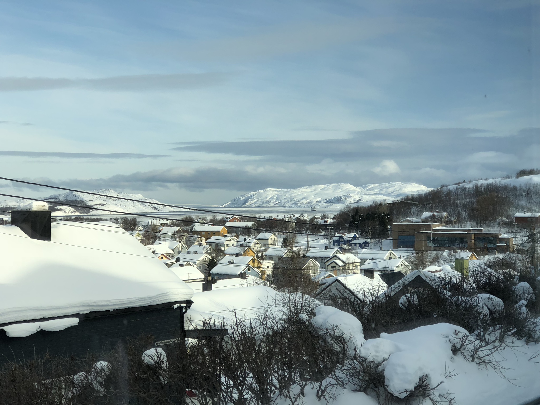 Views of Kirkenes - prosed terminus of Arctic Railway