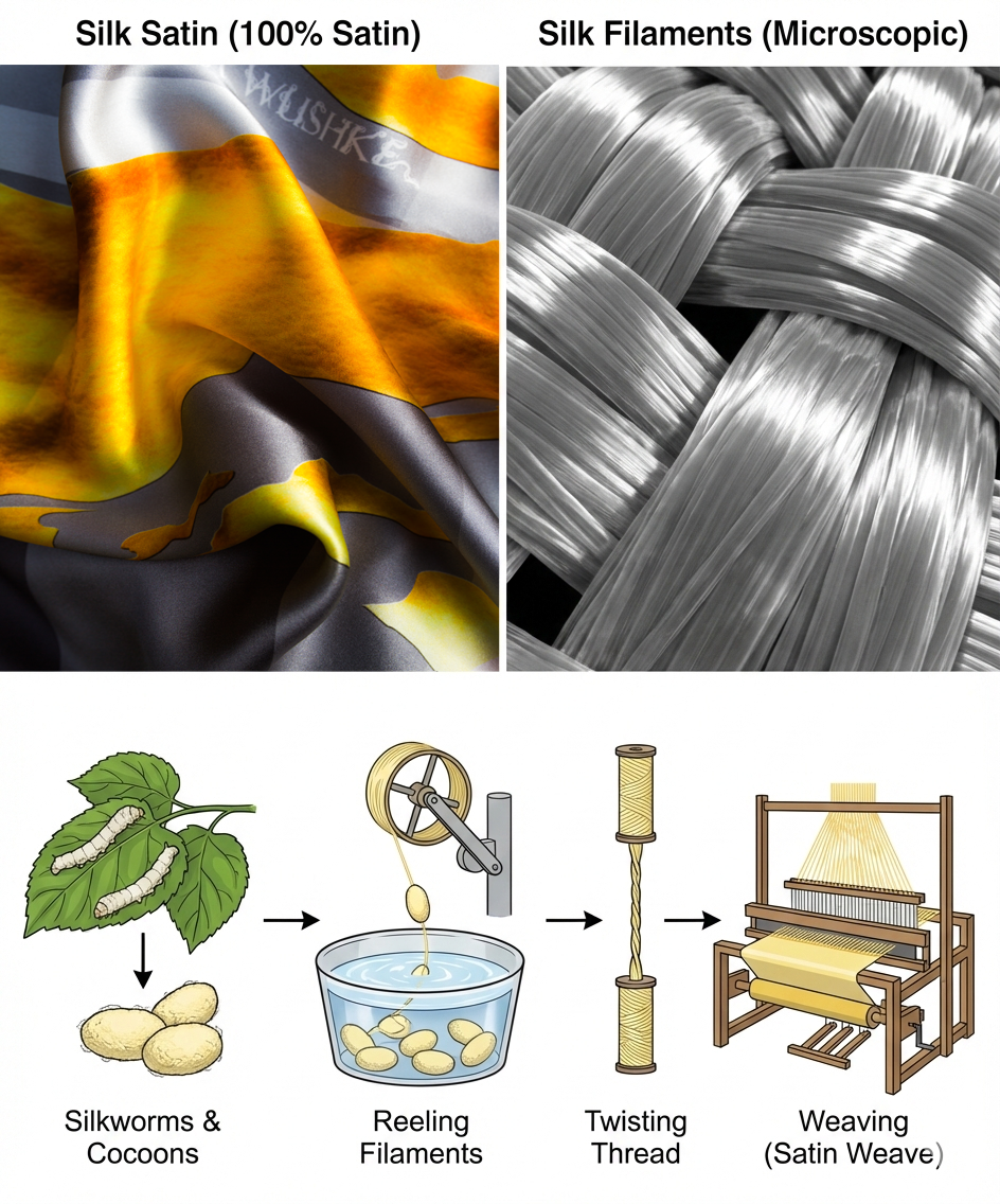 Real vs. Fake Silk: How to Spot Quality Silk Scarves