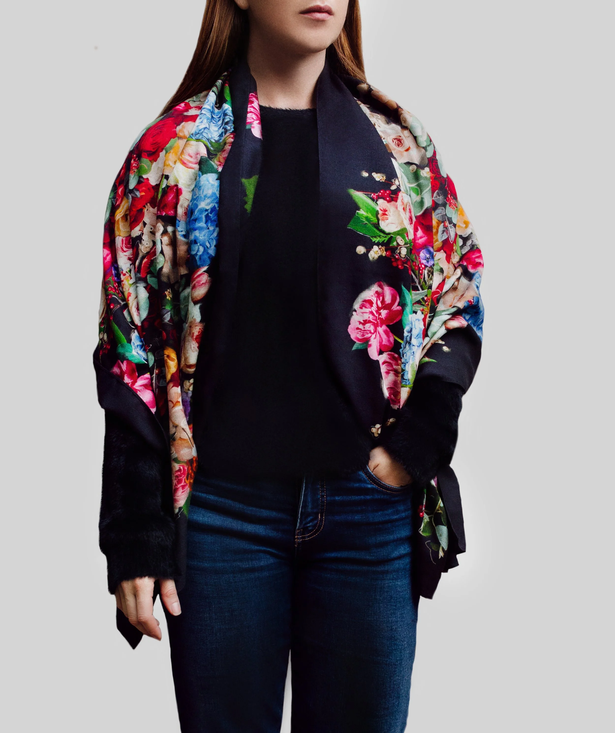 Designer light wool shawl with floral print (10).jpg