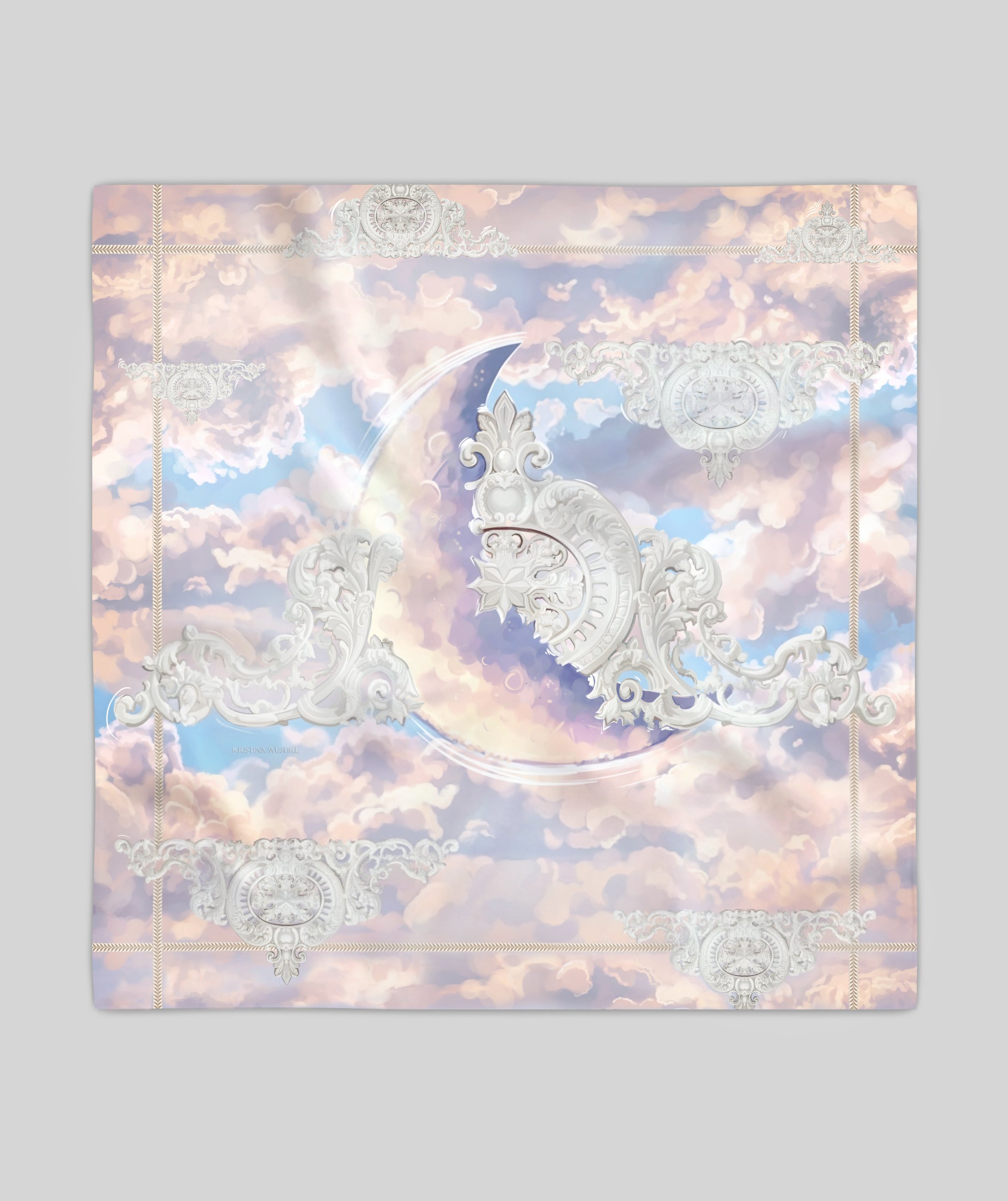 SUNRISE silk scarf