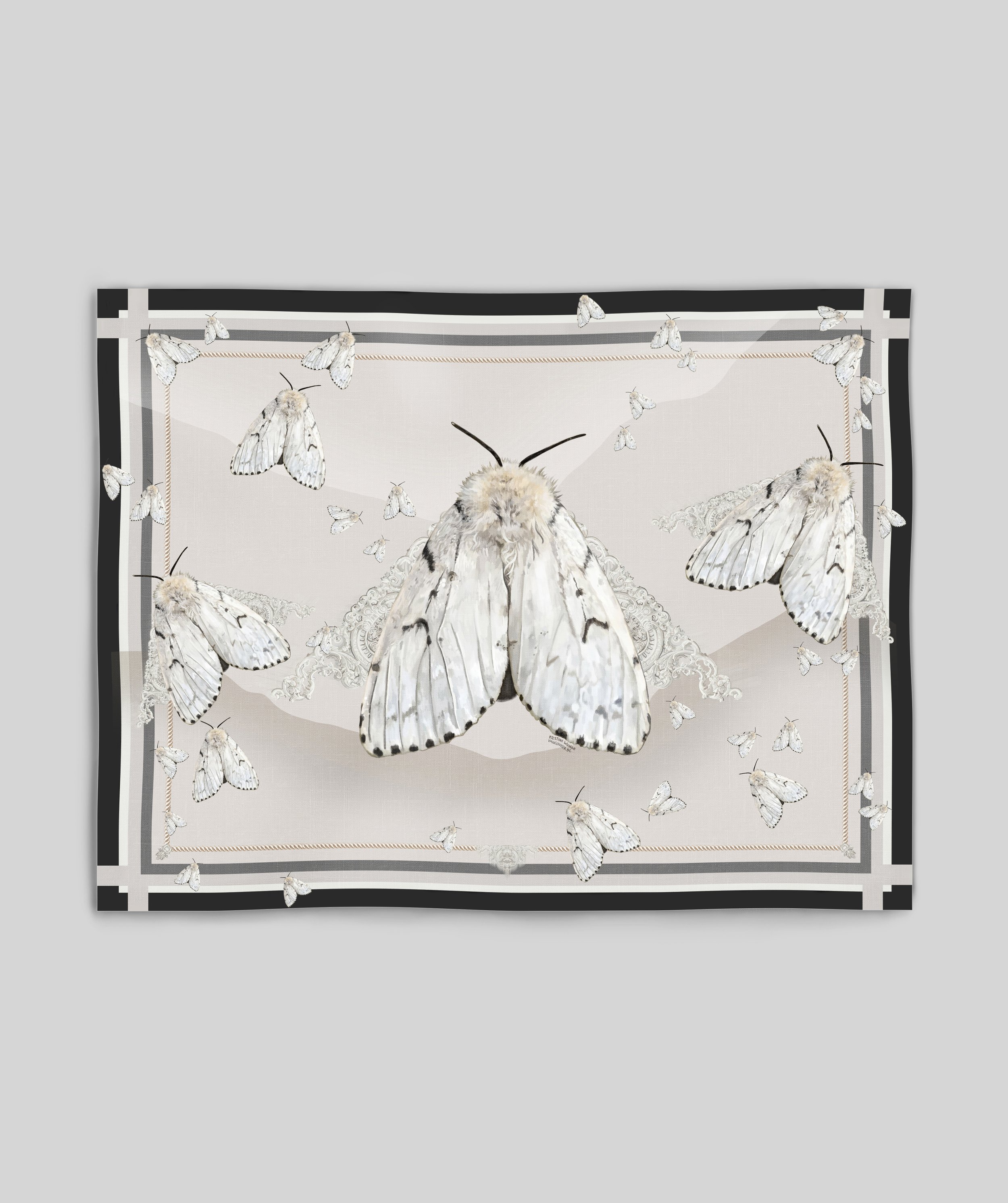 MOTH cotton silk shawl