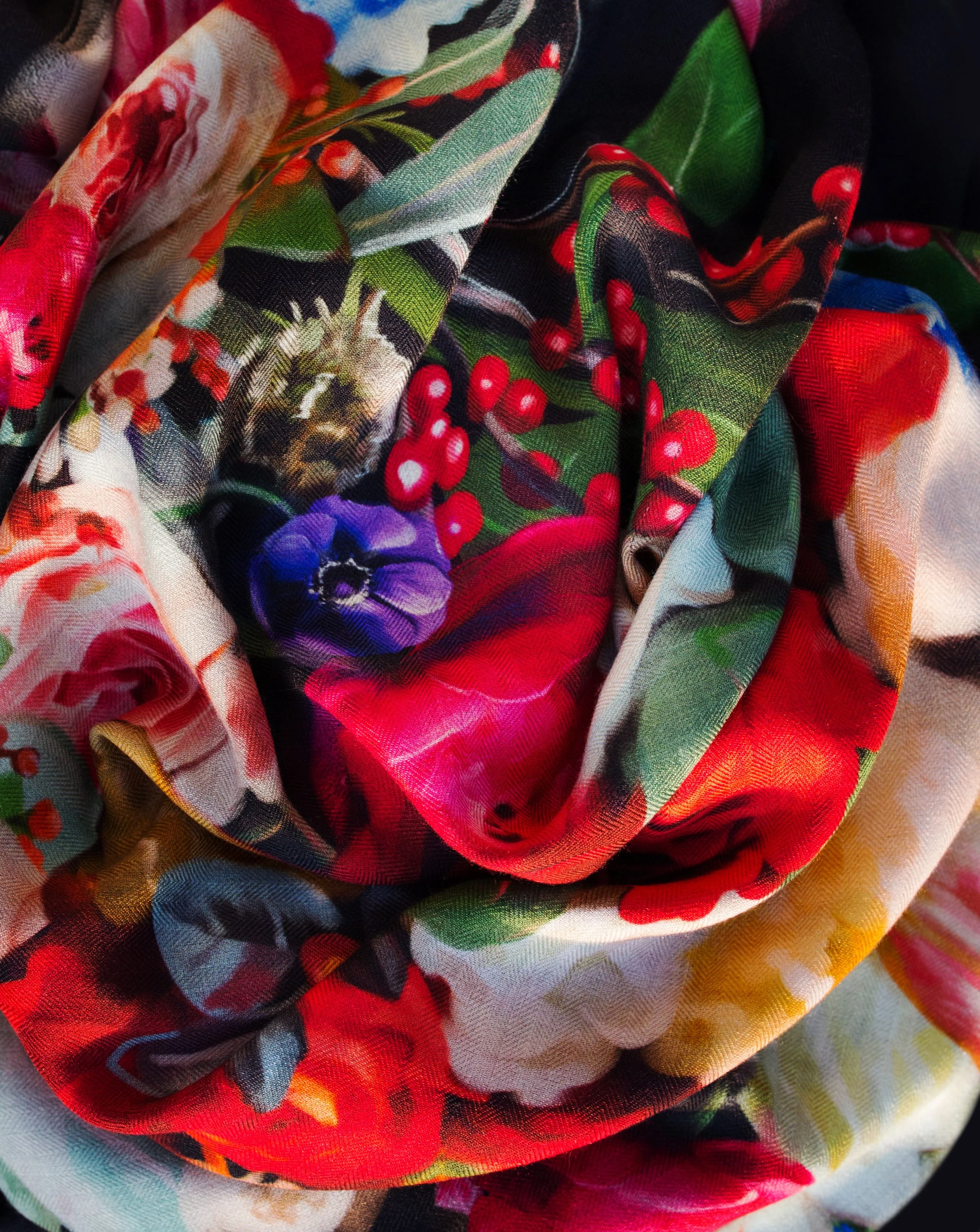 Designer light wool shawl with floral print (5).jpg