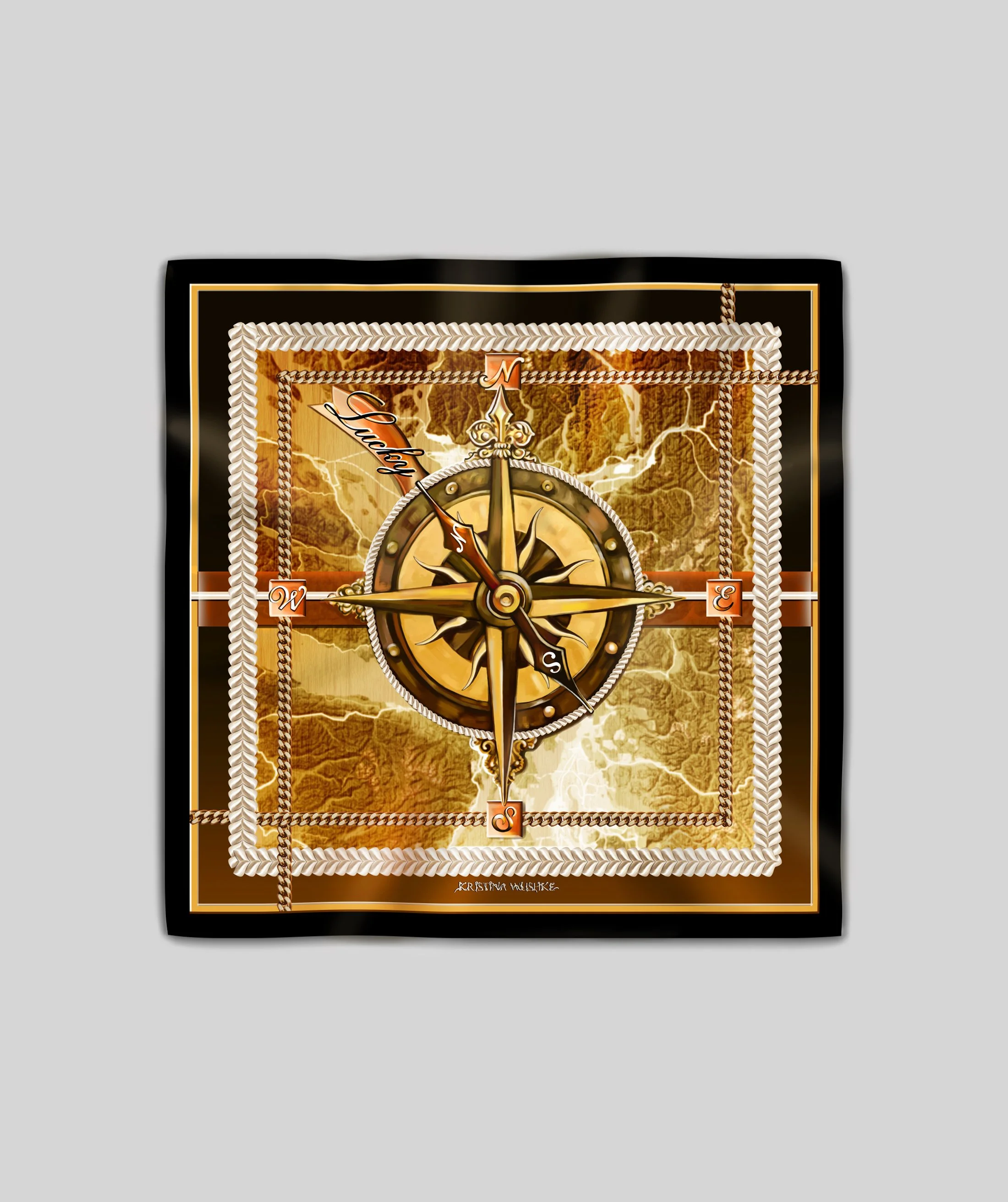 LUCKY - Silk Bandana