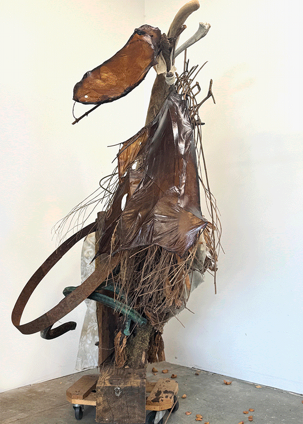 Image 4: Astrid Dick, La Mariée Gonflée (pour Marcel Duchamp), 2026. Photo credit: Adrien Thibault