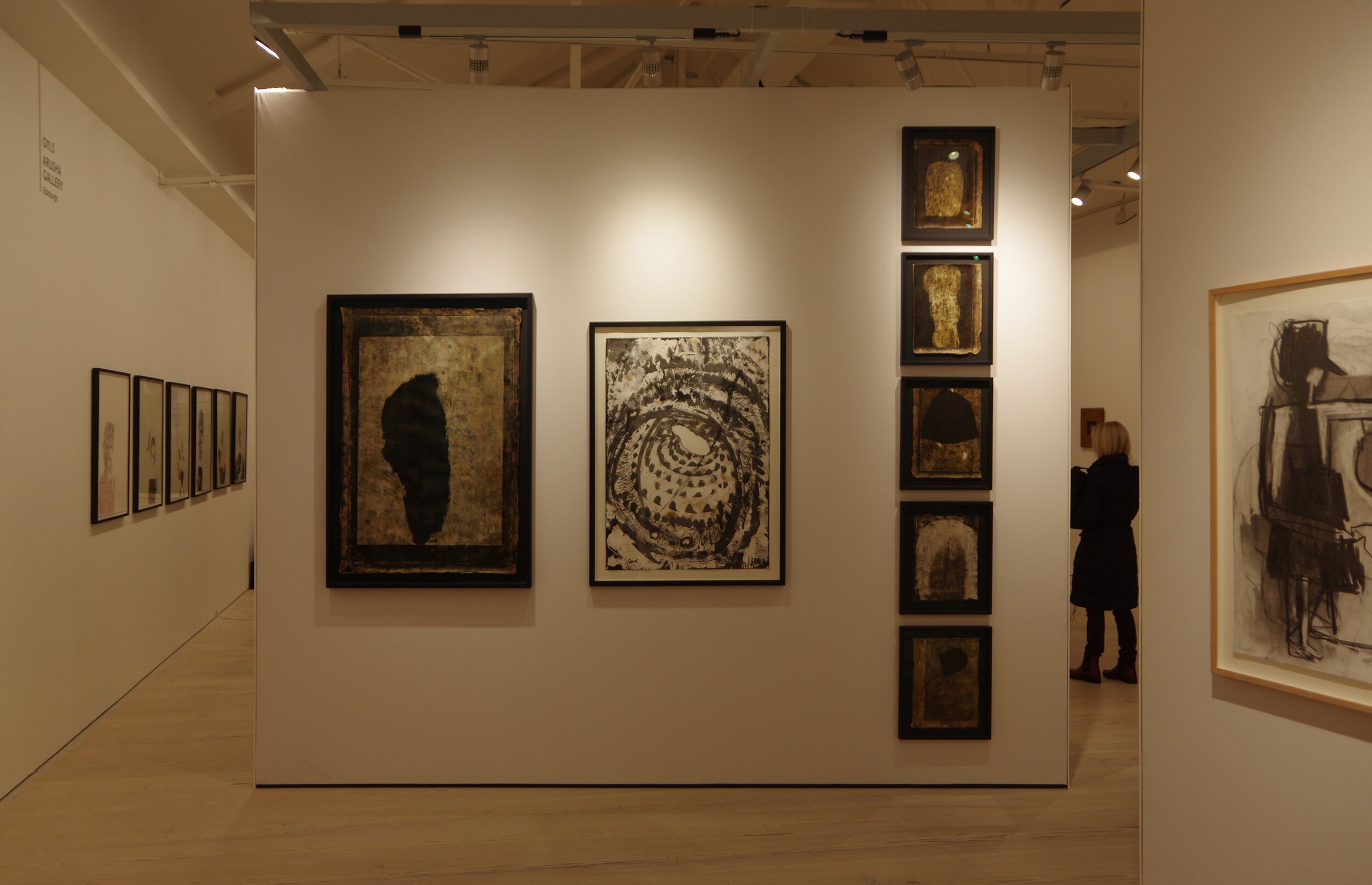  Installation view  Draw Art Fair London, Saatchi Gallery, 2019 