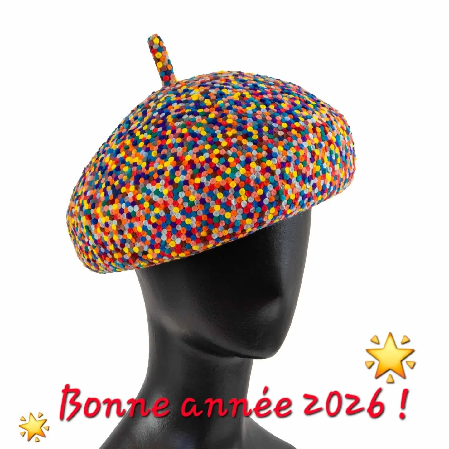 Bonne ann&eacute;e 2026 !
#chapelier #hat #hatmaker #milliner #millinery