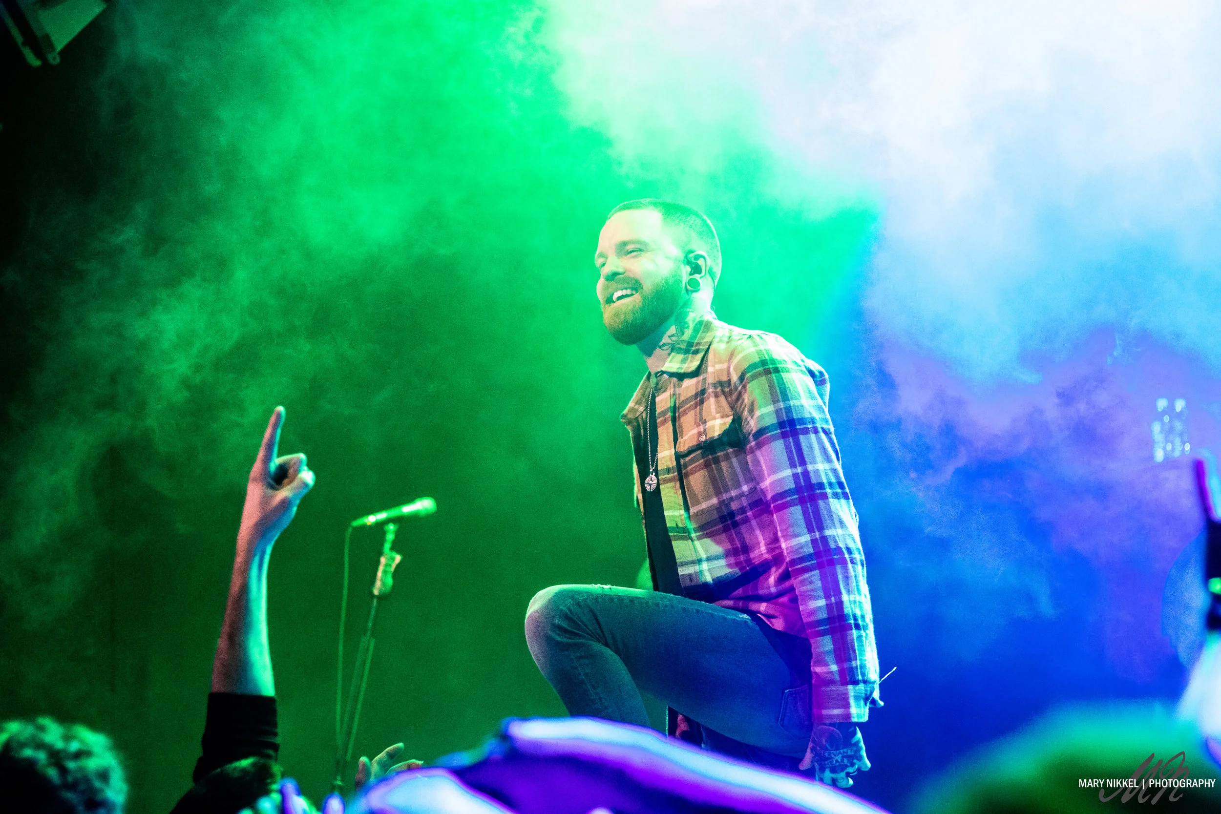Matty Mullins of Memphis May Fire, shared on his Instagram to 325k followers