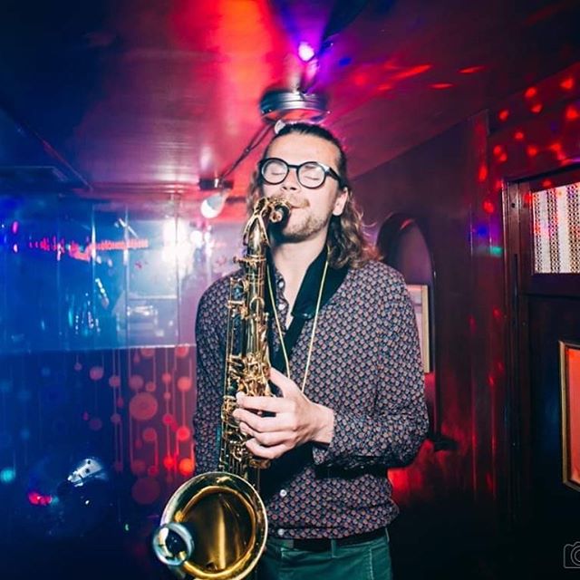 We consider ourselves quite lucky to have @spencer.e.sax as a part of the Better than Boobs Band on several stops of our 2019 Guilty Pleasures International tour! Catch him (if you can) giving some of the best blow jobs in the biz (we&rsquo;re talkin