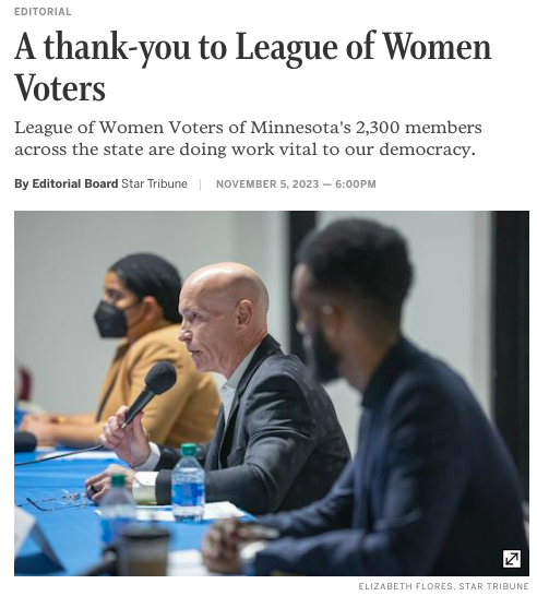 League Of Women Voters Minnesota Lwvmn