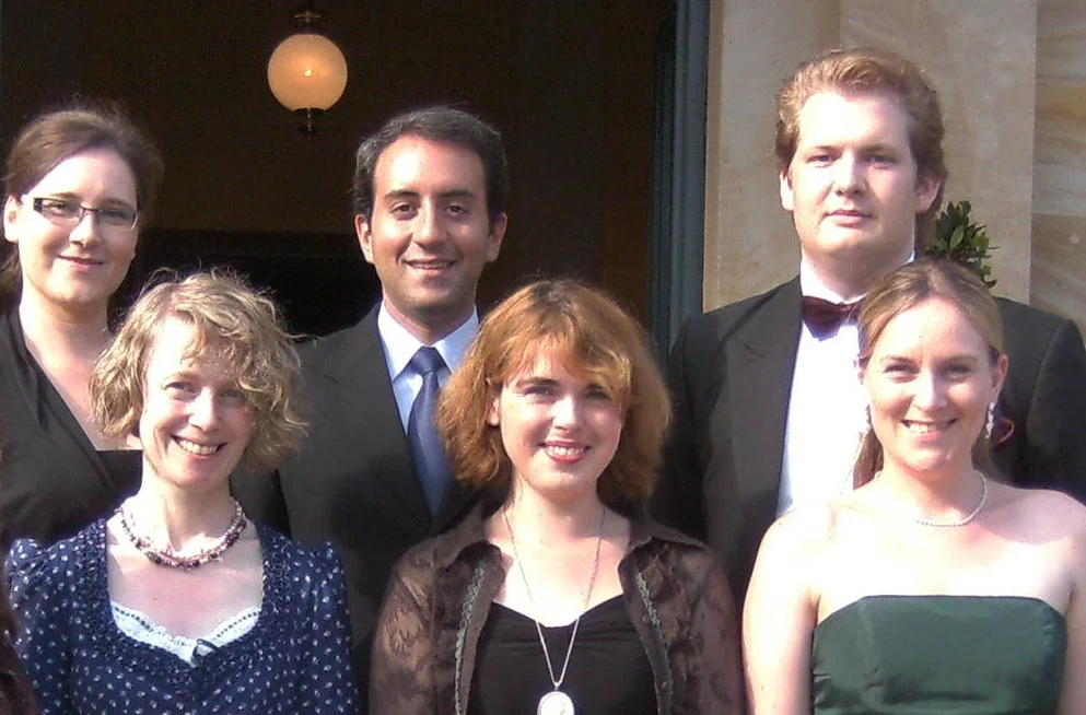 Von links nach rechts: Franziska Hösli, Theresia Renelt, Andrés Felipe Orozco Martinez, Angelica Böttcher, Jesko Sirvend, Susanne Niebling