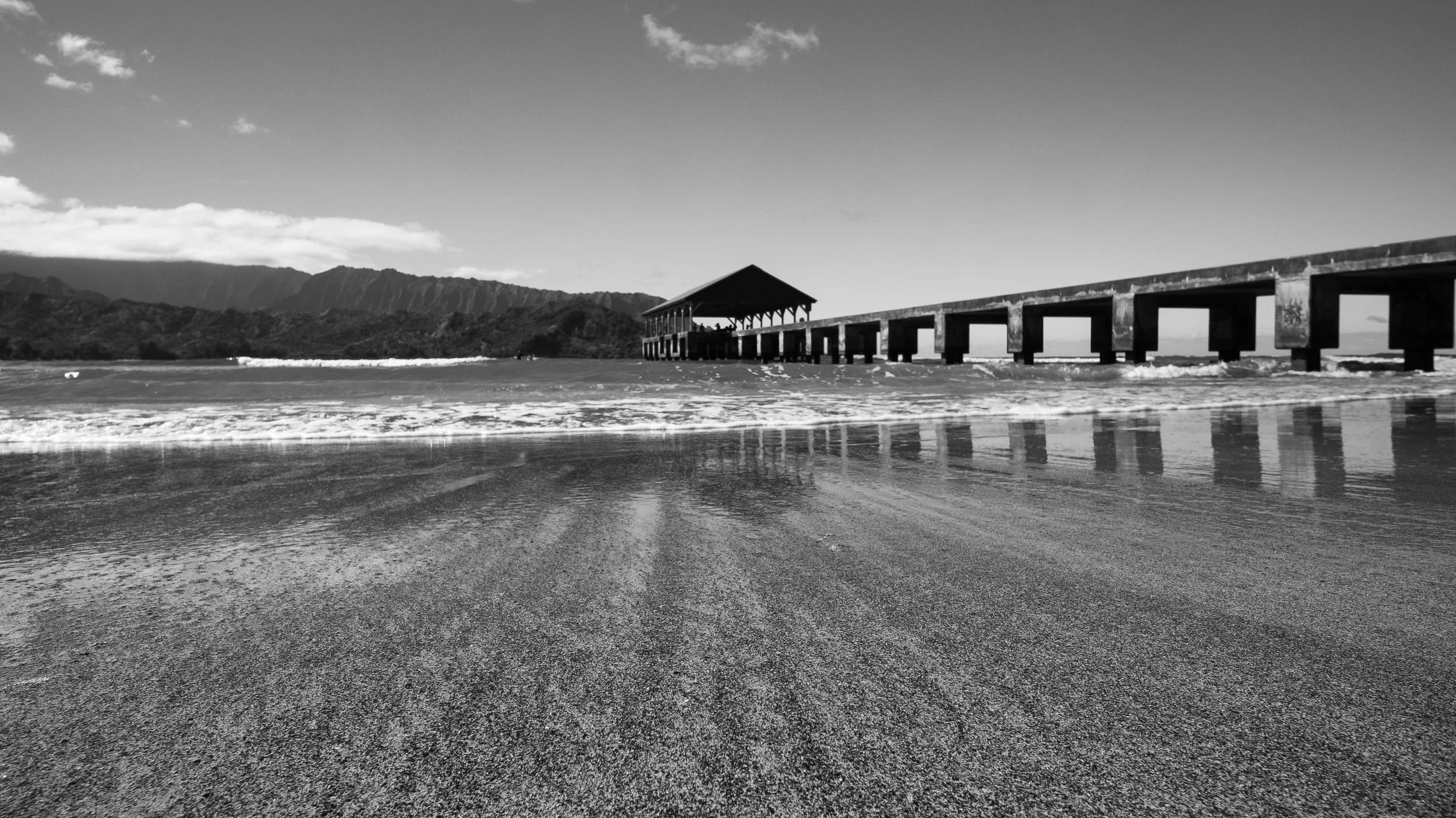 Hannalei Pier Camera: Fujifilm X-T1 Shutter speed: 1/160 sec Aperture: f/9 ISO: 200 Photo: Jeff Carlson