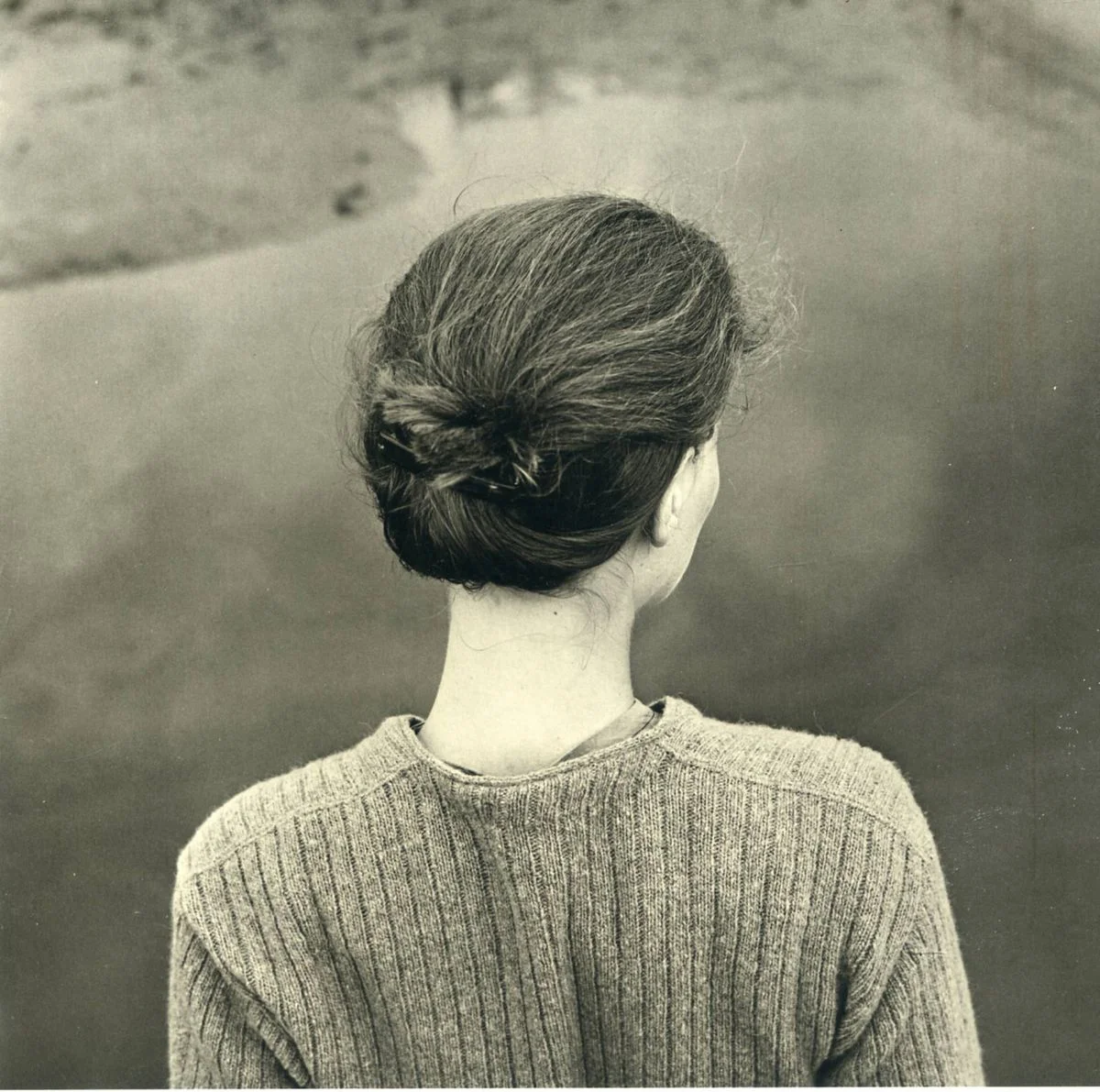 Emmet Gowin // Edith // Chincoteague Island (Virginia) // 1967 // Gelatin silver print