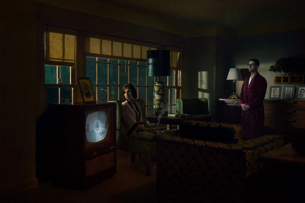 Poignant Pics no. 39 - On Richard Tuschman's "Television Test Pattern"