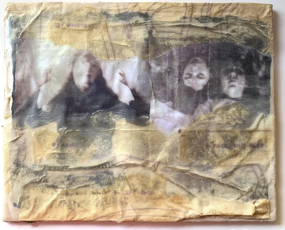 Poignant Pics no.65: On Diane Fenster's "Study for an Encaustic Workshop "