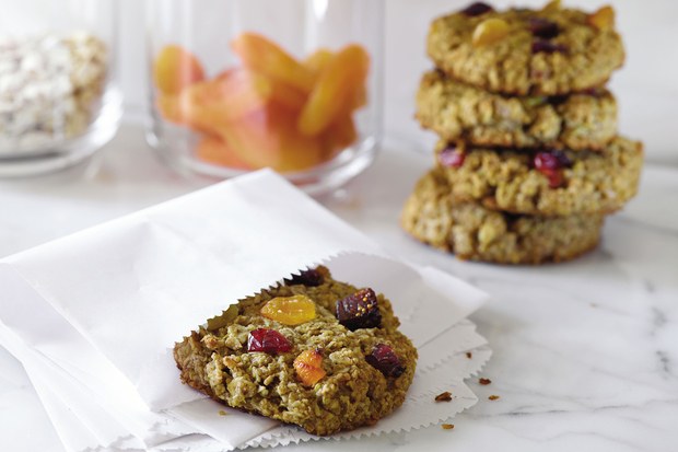 Breakfast Cookies recipe from Real Sweet cookbook by Shauna Sever © 2015 by Shauna Sever. Reprinted with permission by WilliamMorrow Cookbooks, an imprint of HarperCollins Publishers | Didn't I Just Feed You podcast