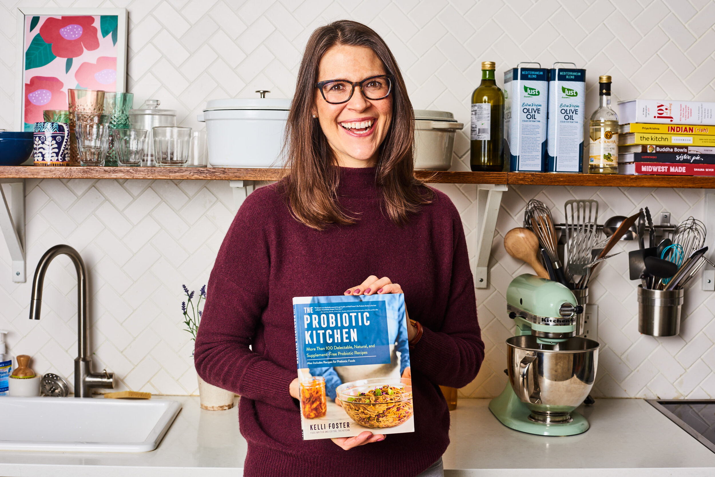 Kelli Foster, author of The Probiotic Kitchen | featured on Didn't I Just Feed You, a food podcast for parents (even the ones who don't love to cook)