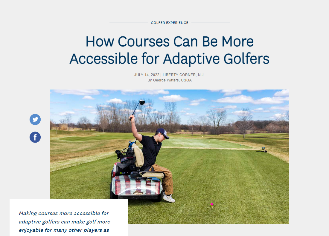 II. Understanding the Barriers to Golf Accessibility