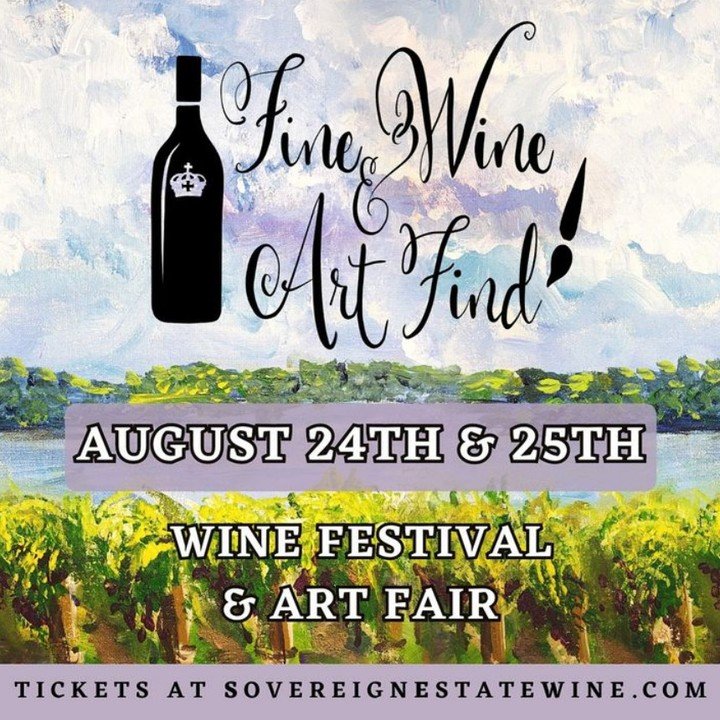 Come see me at Sovereign Estate Winery on August 24th &amp; 25th. Enjoy the Fine Wine and see all the beautiful new jewelry I've been working on! Details in bio.

#mnjewelrybyjessica
#mnartfair
#mnwinery
#exploremn