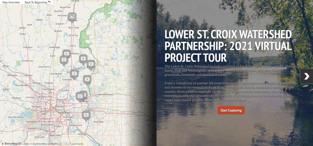 Virtual Project Tour — Lower St. Croix Watershed Partnership