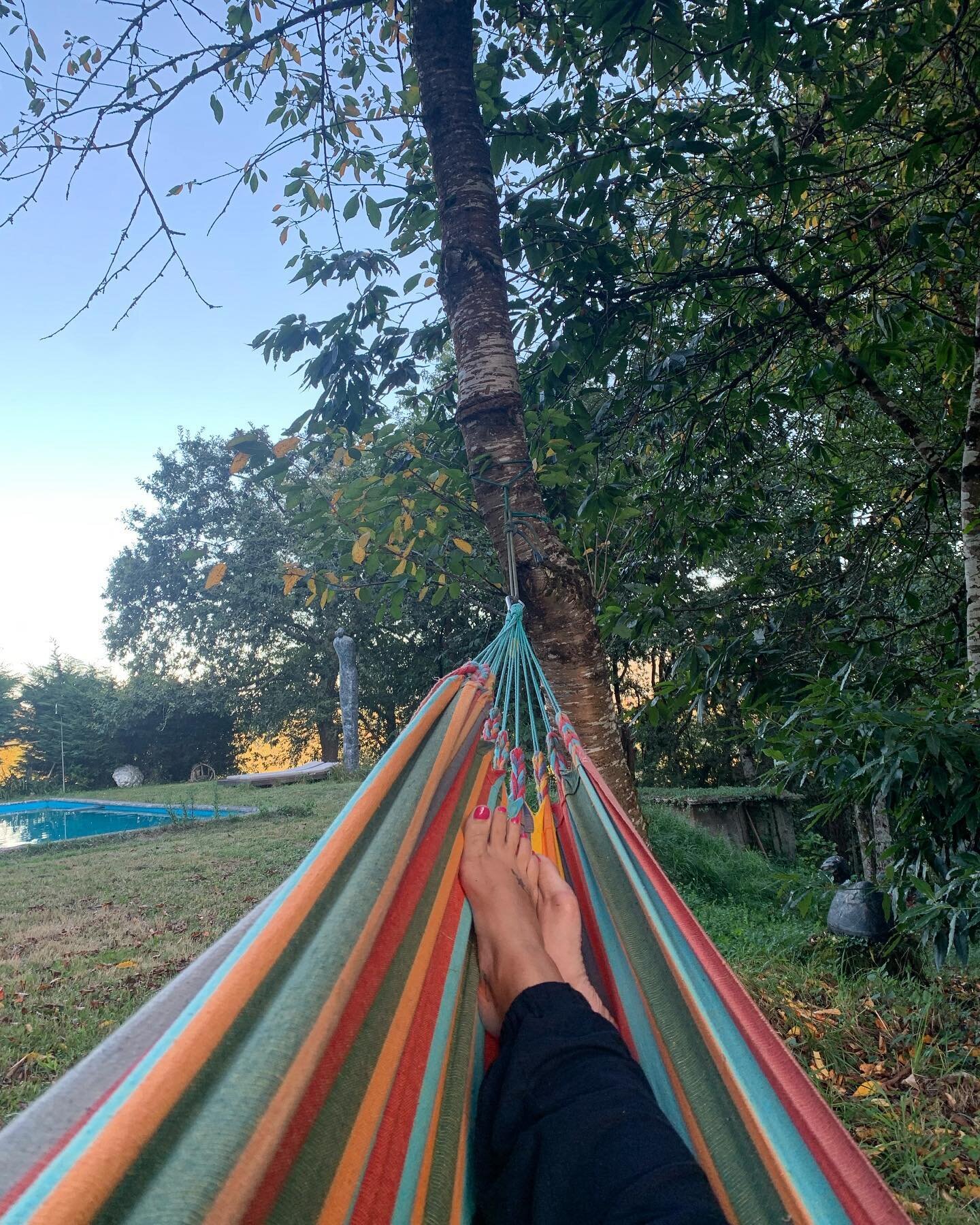 Feet-up, heart-full forest retreating in Asturias ✨📍@bosqueescondidoarte